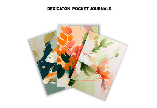Dedication Pocket Journals