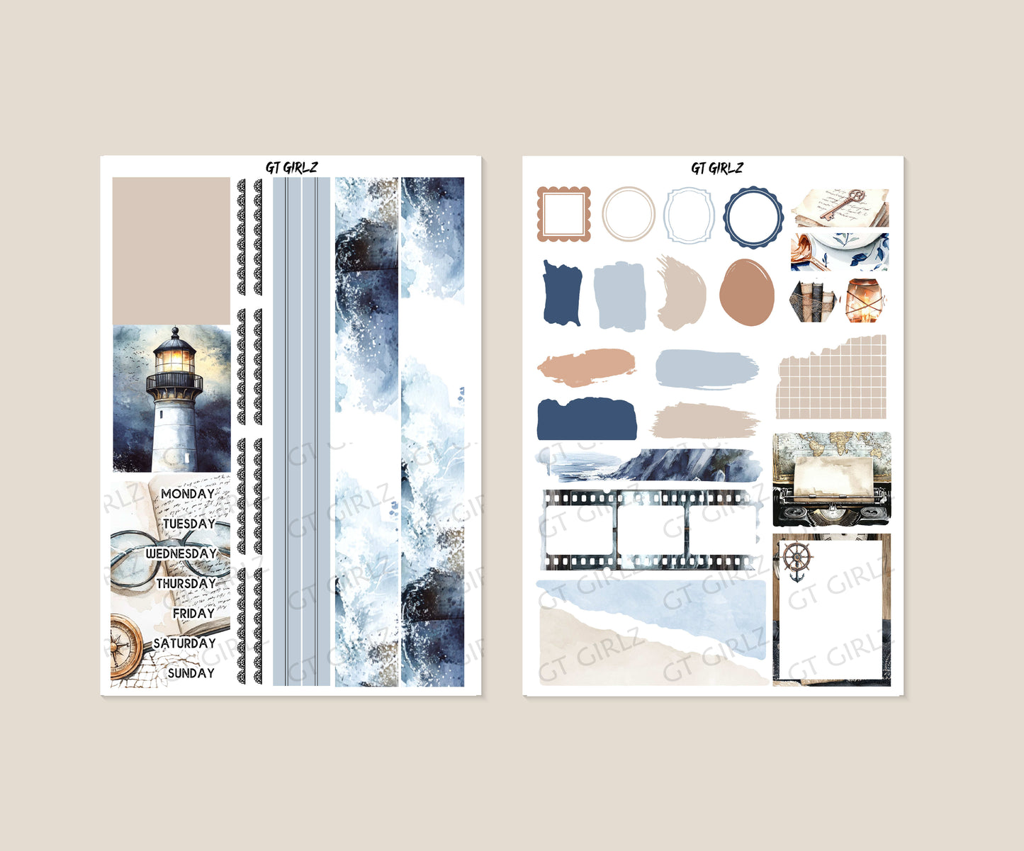 Light House Sticker Kit