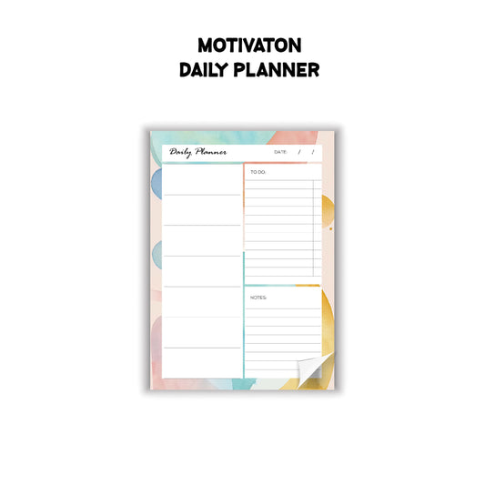 Motivation Daily planner