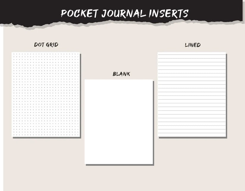 Classy Pocket Journals