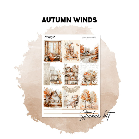 Autumn Winds Sticker Kit