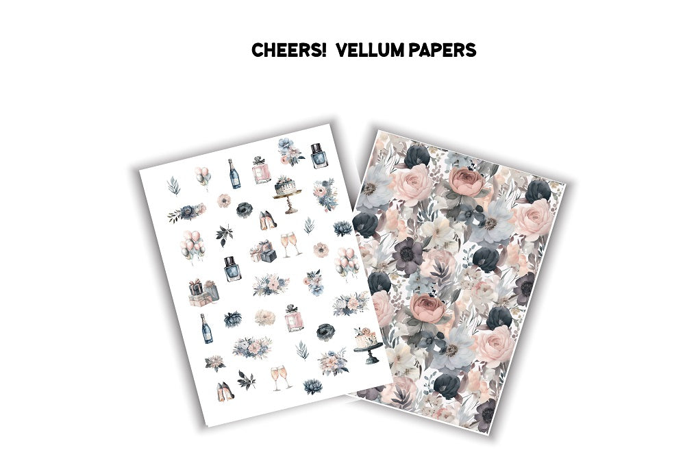 Cheers! Vellum Sheets
