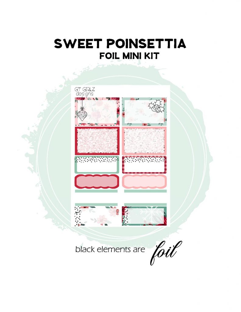 Sweet Poinsettia Mini Kit