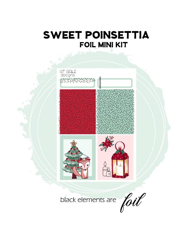 Sweet Poinsettia Mini Kit