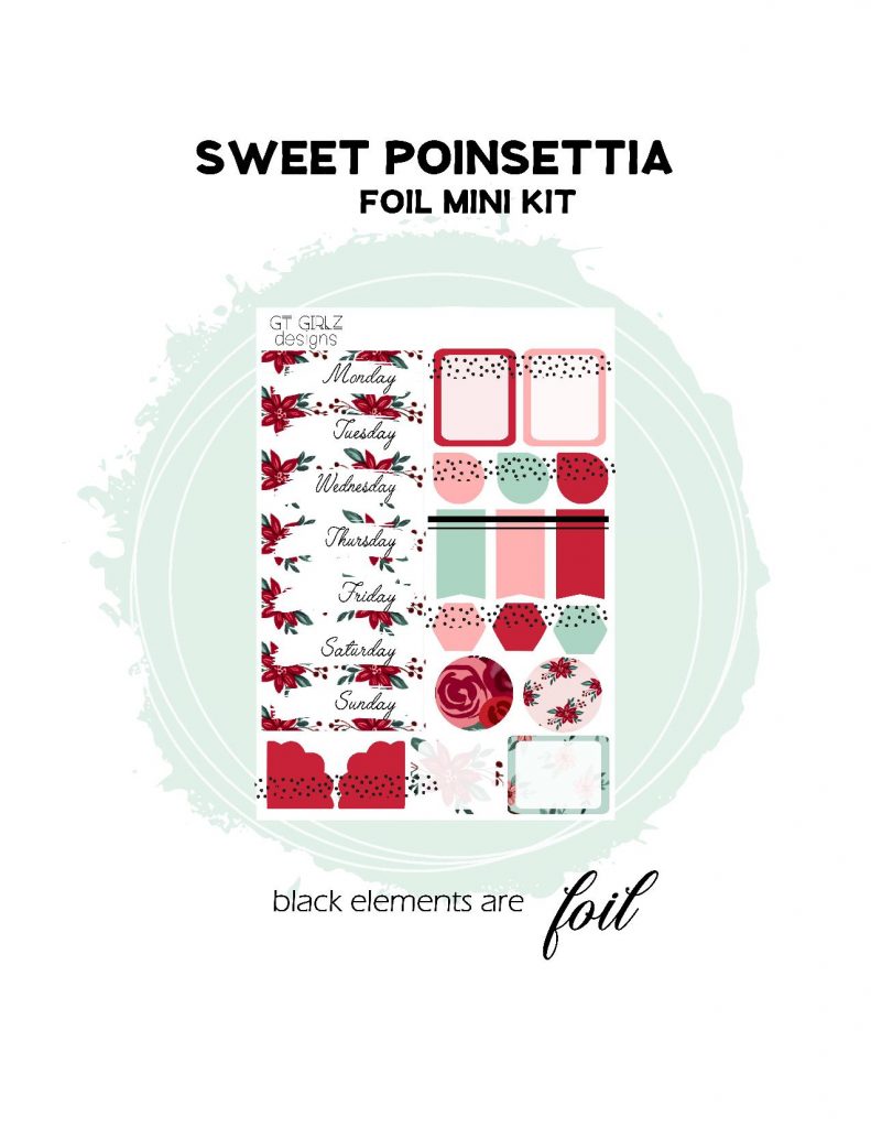 Sweet Poinsettia Mini Kit
