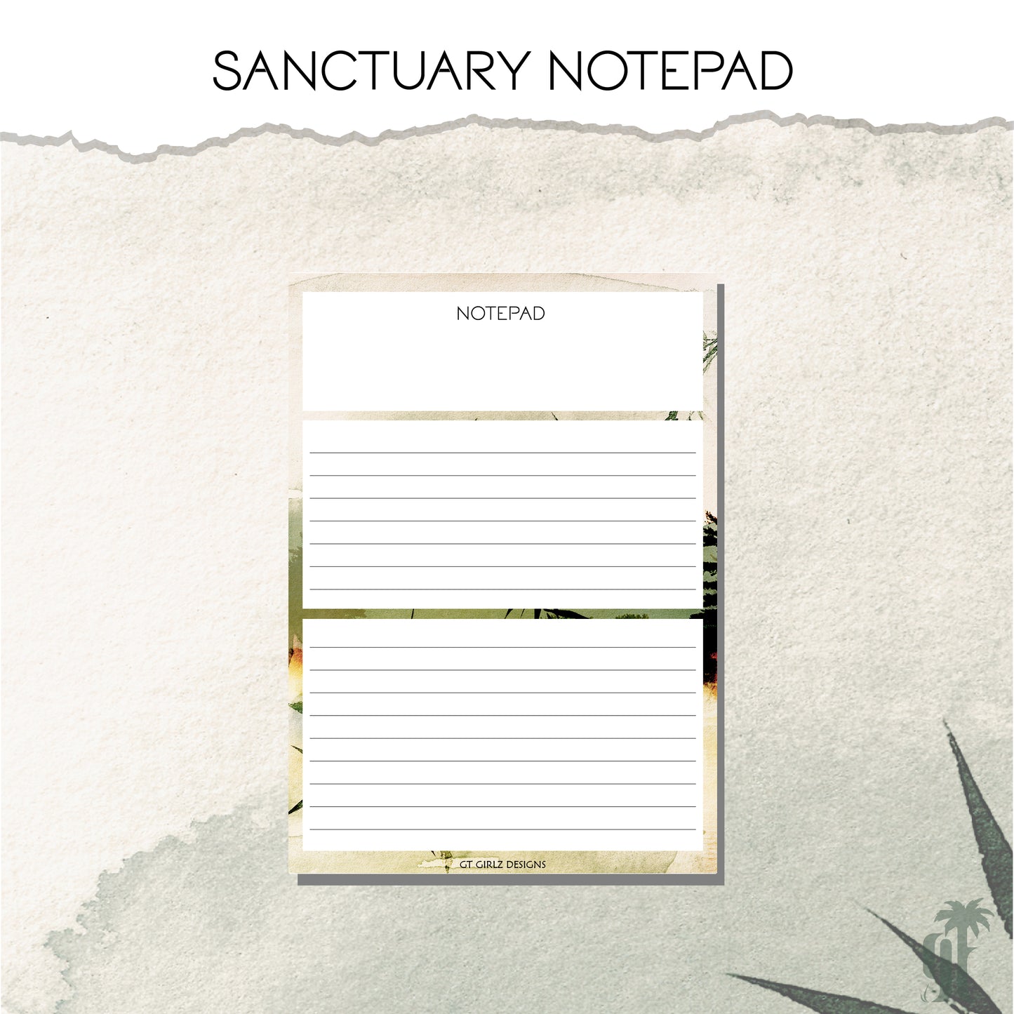 Sanctuary Notepad