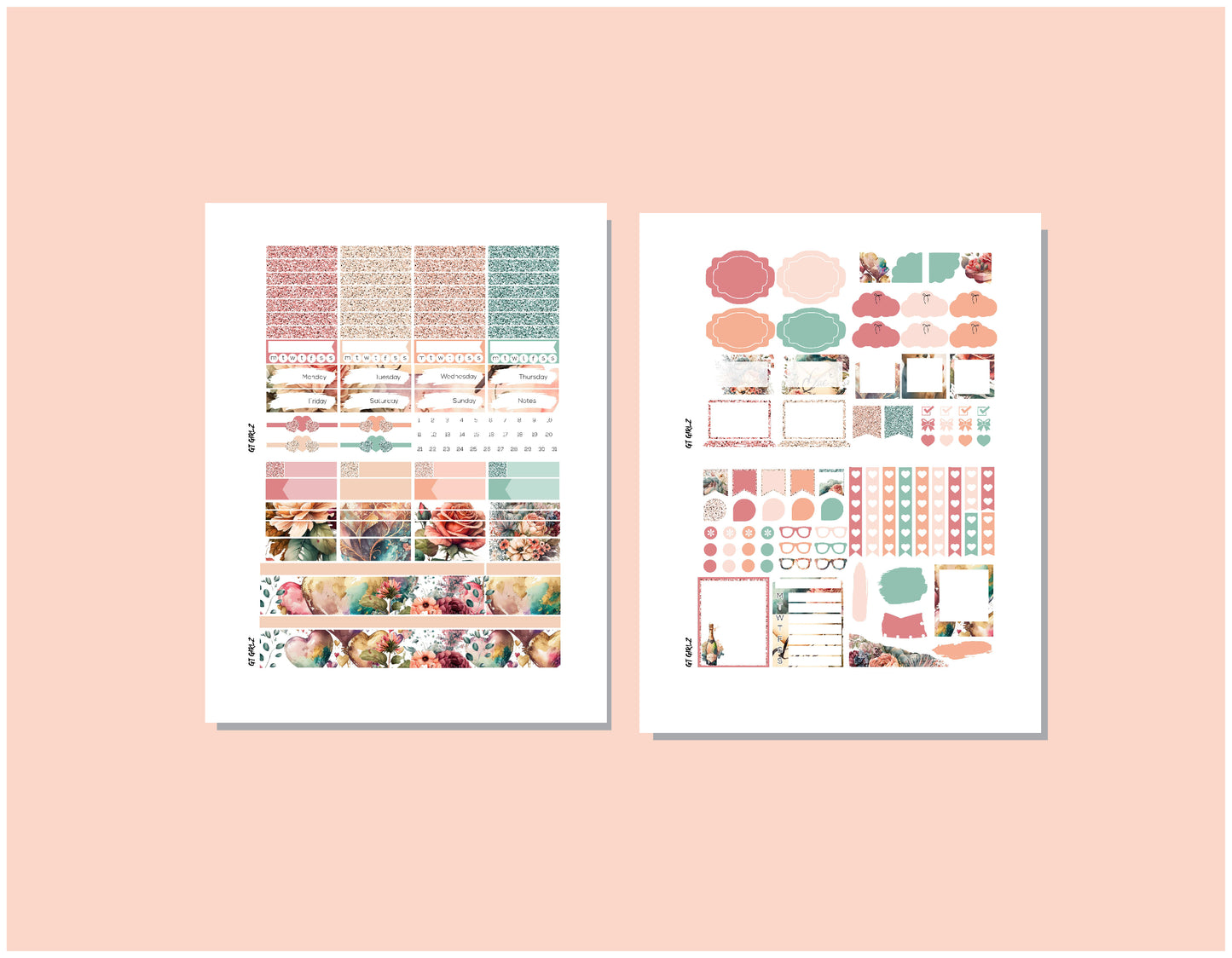 Valentine Weekly Printable