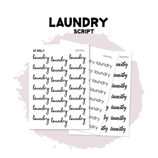Laundry Script