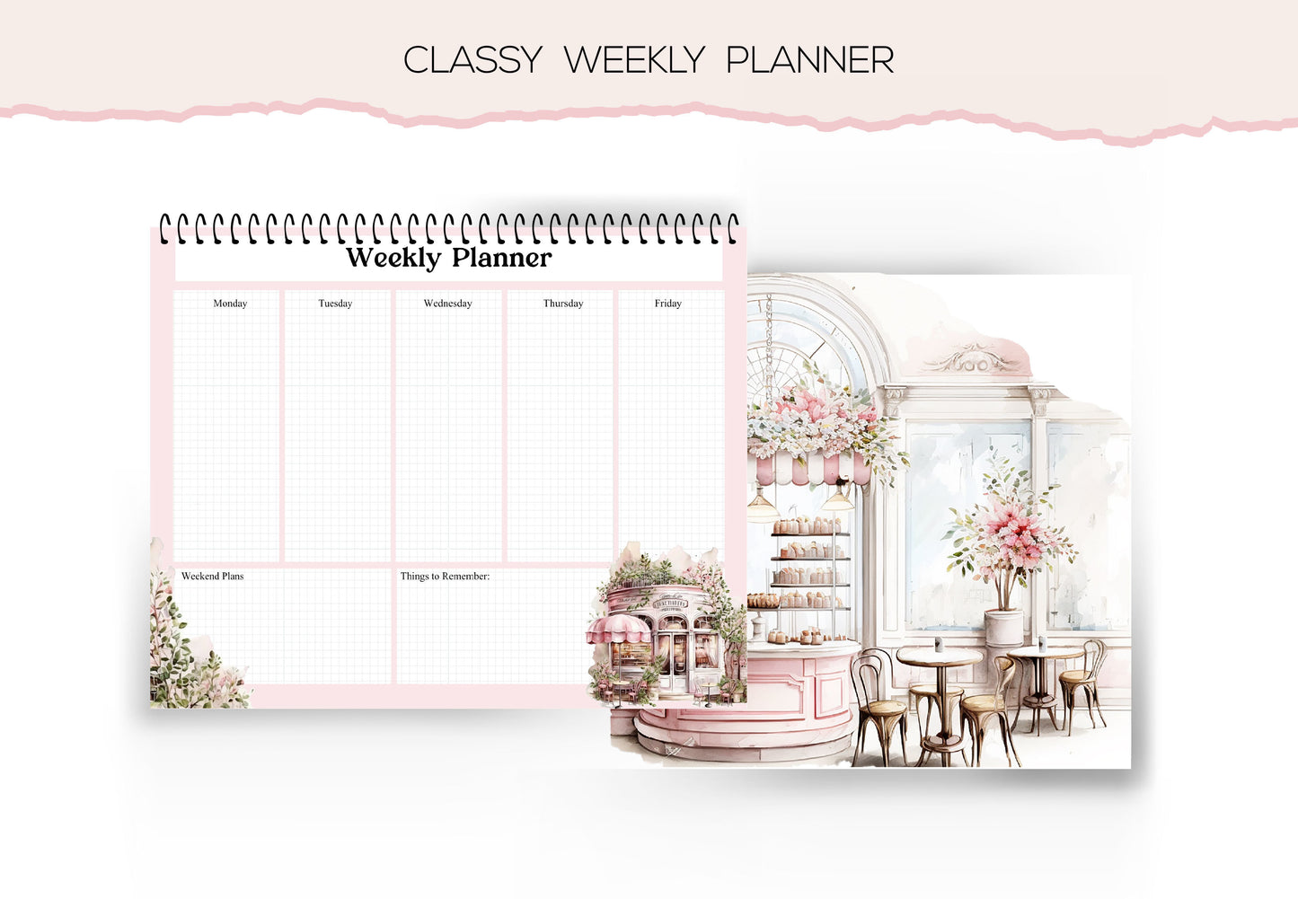 Classy Weekly Planner
