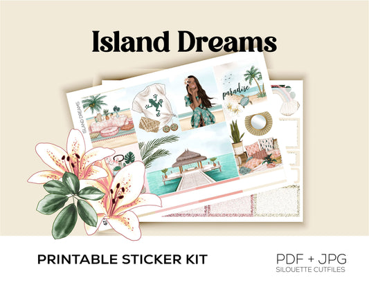 Island Dreams Weekly Printable