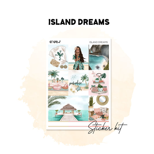 Island Dreams Sticker Kit