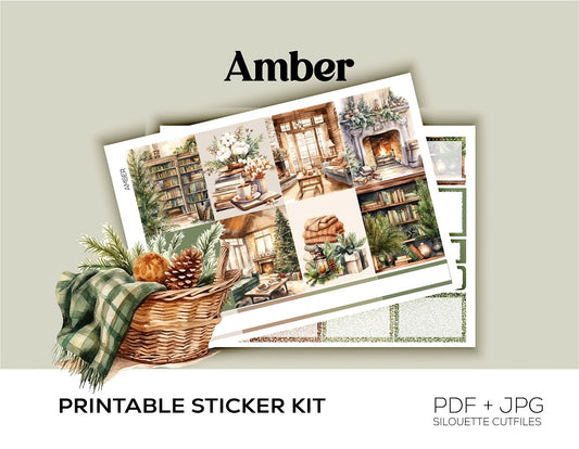Amber Weekly Printable