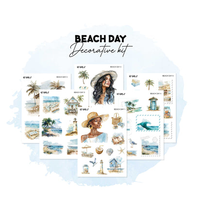 Beach Day Decorative Kit