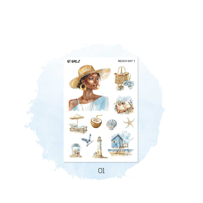 Beach Day Decorative Kit