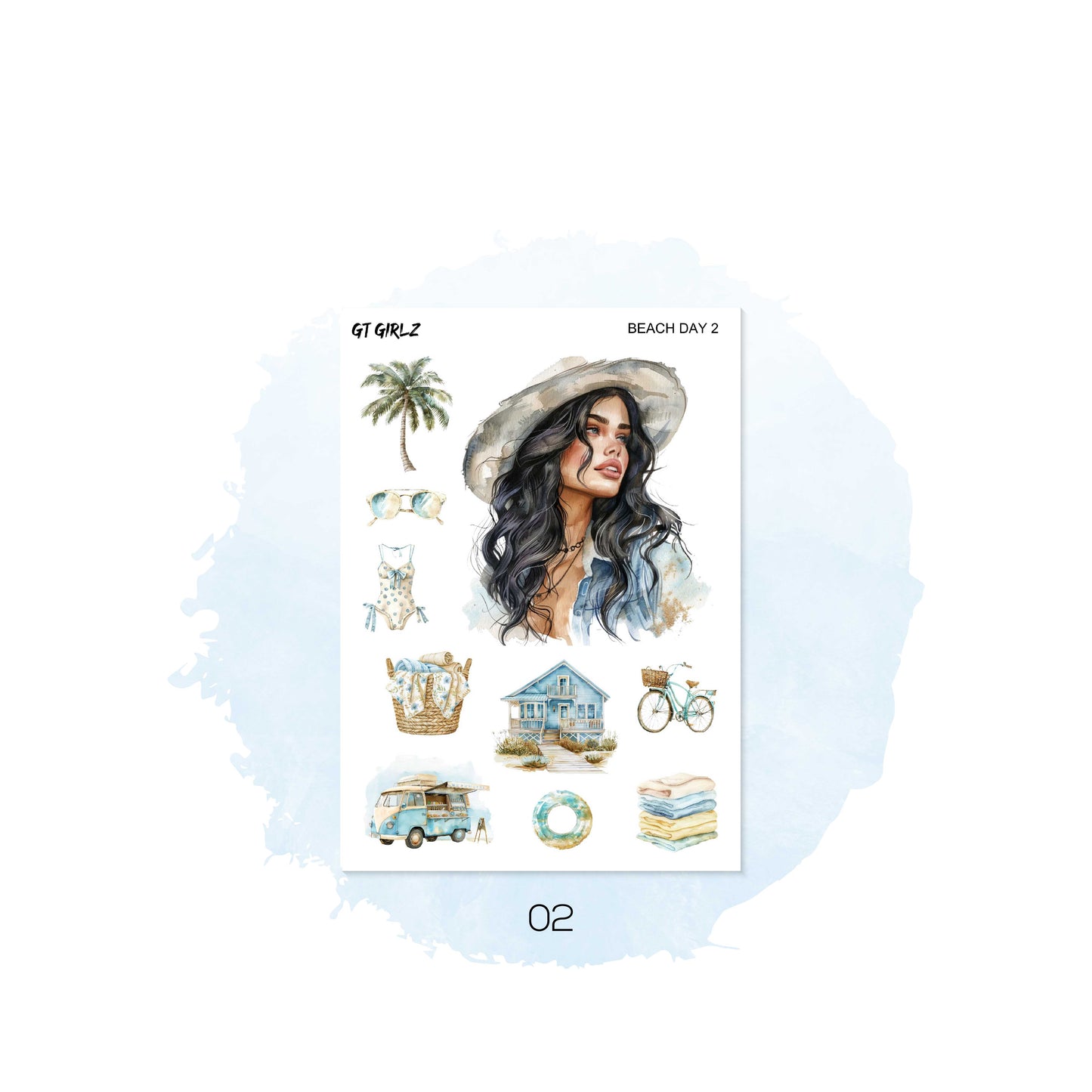 Beach Day Decorative Kit