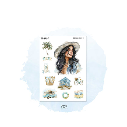 Beach Day Decorative Kit