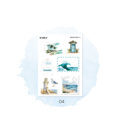 Beach Day Decorative Kit