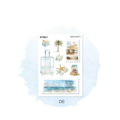 Beach Day Decorative Kit
