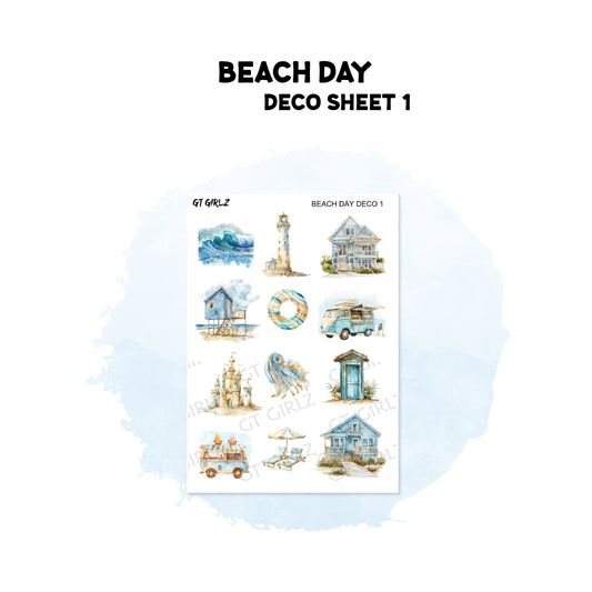 Beach Day Deco 1