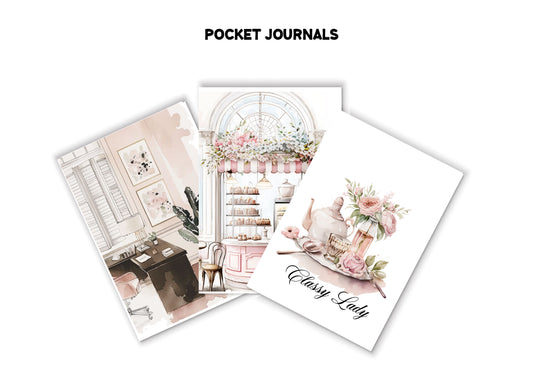Classy Pocket Journals