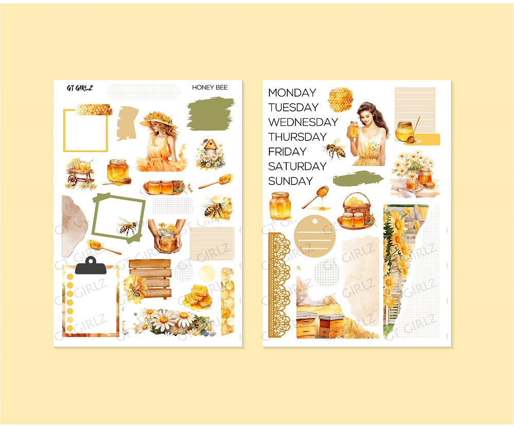 Honey Bee Journaling Kit