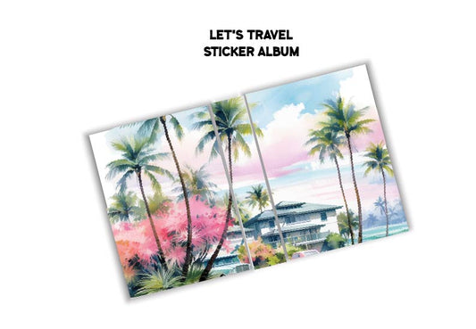 Let's Travel Sticker Album