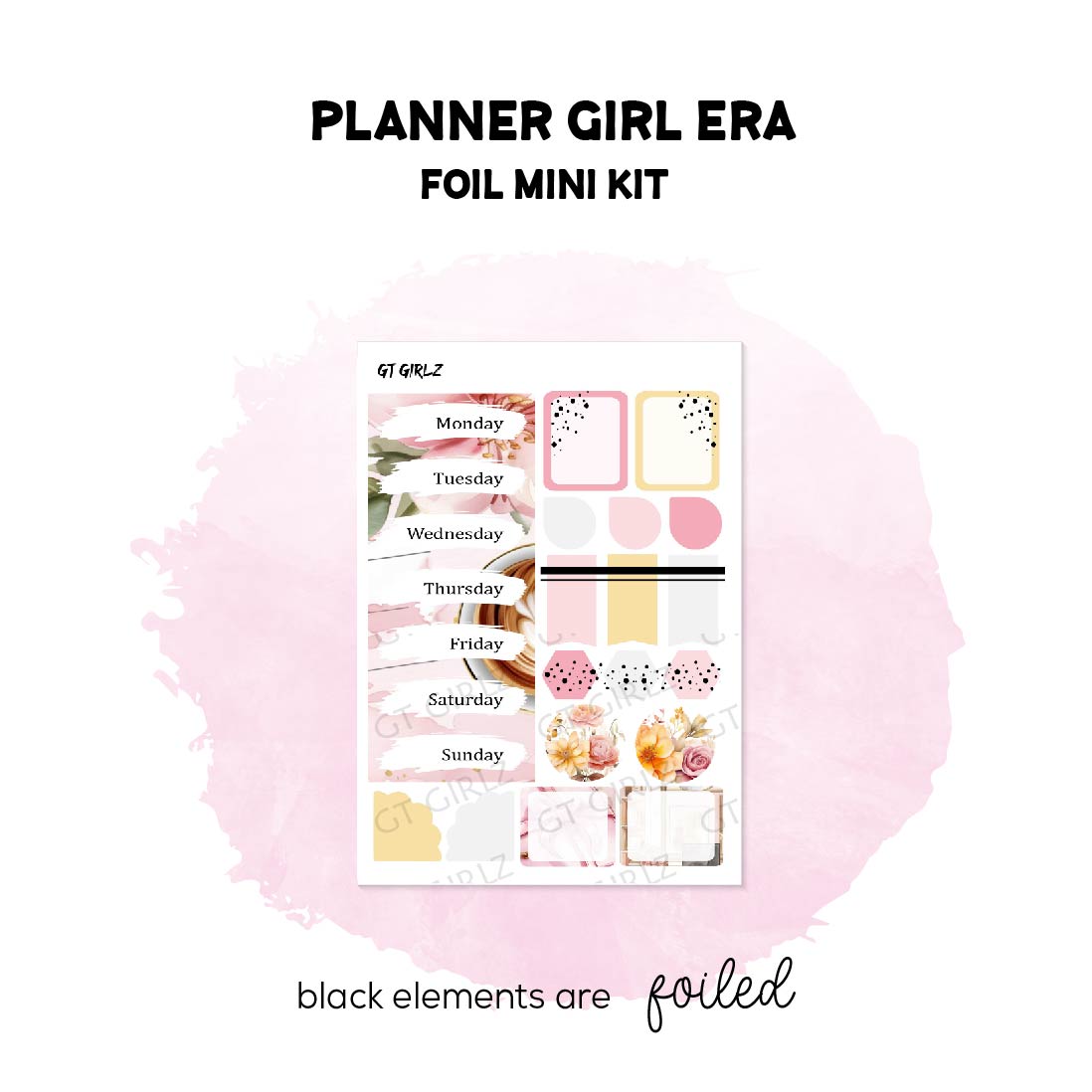 Planner Girl Era Mini Kit