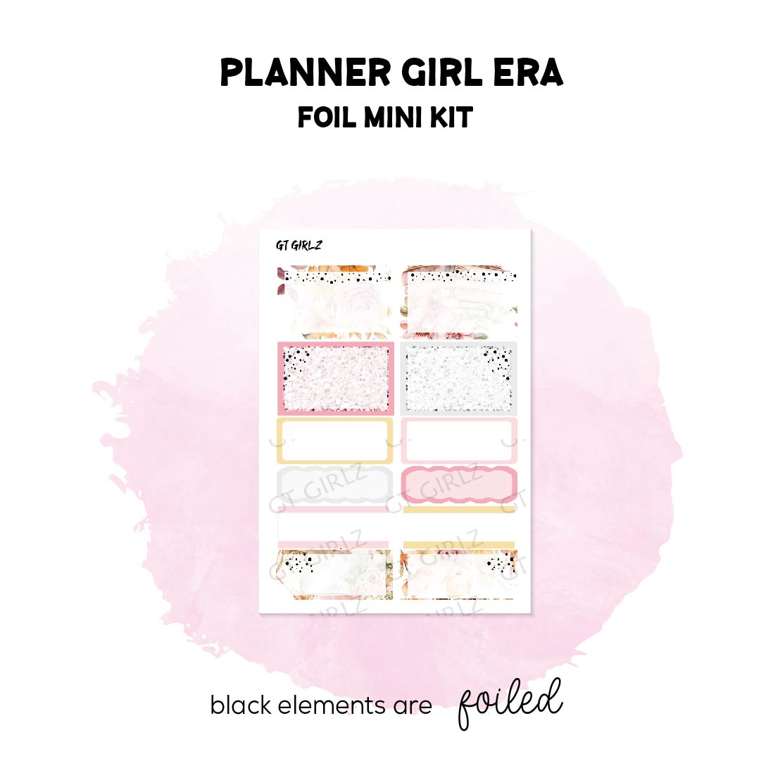 Planner Girl Era Mini Kit