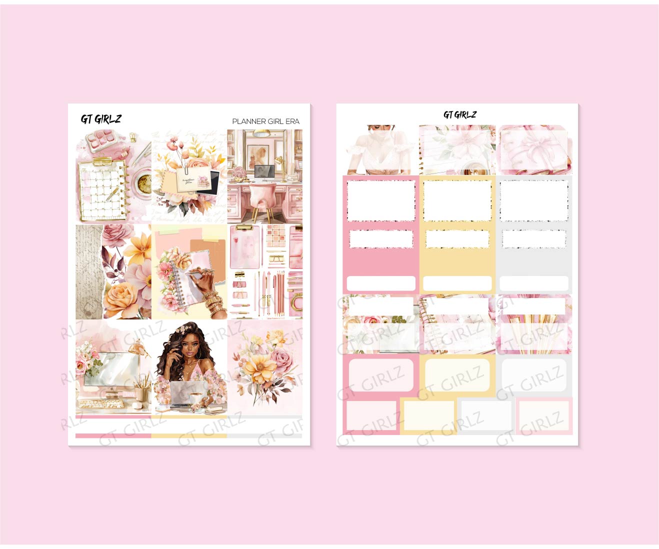 Planner Girl Era Sticker Kit