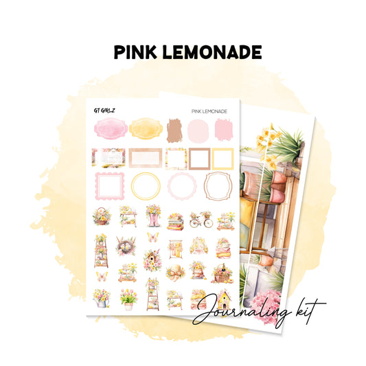 Pink Lemonade Journaling Kit