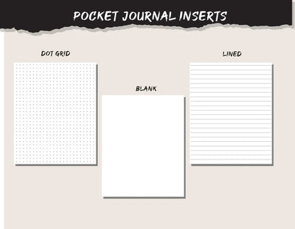 Classy Pocket Journals