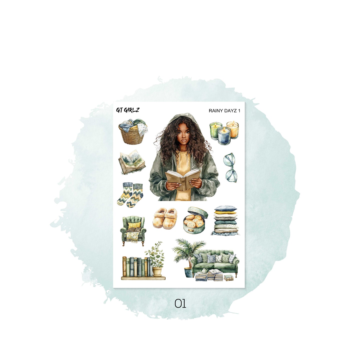 Rainy Dayz Decorative Kit