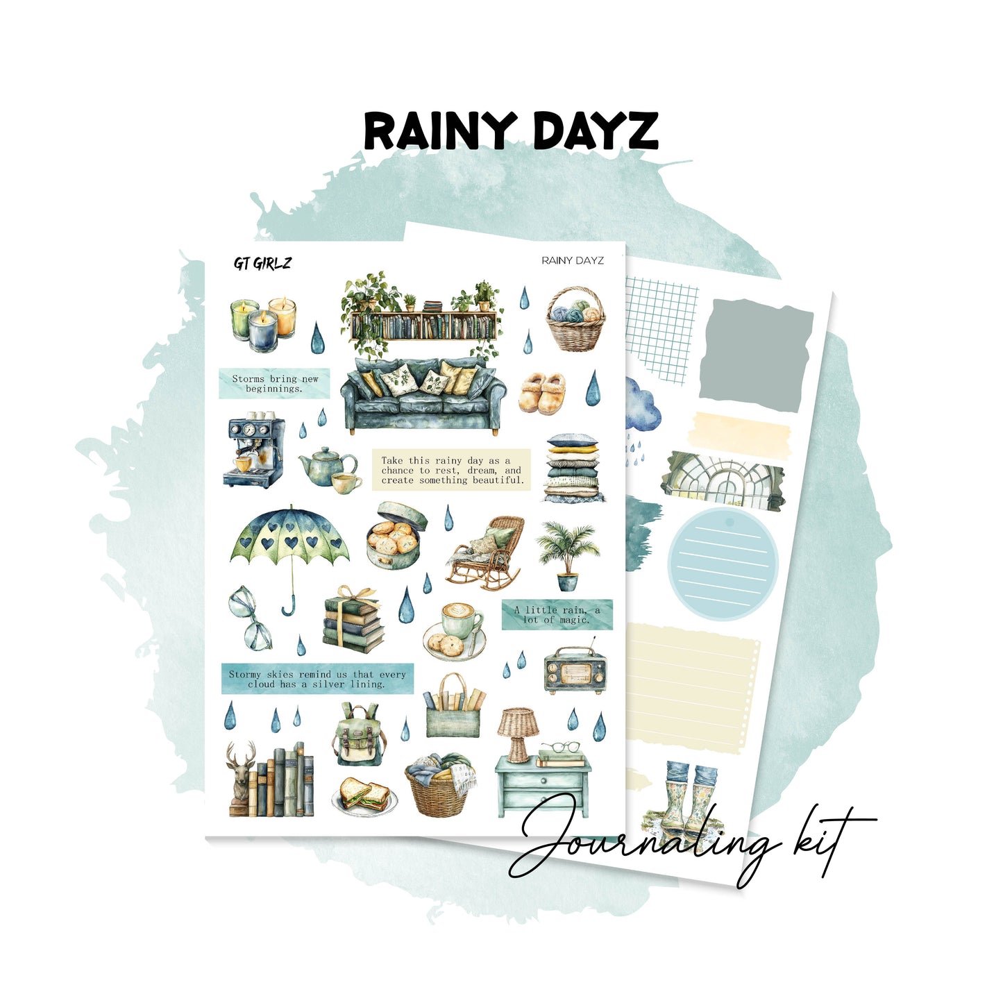 Rainy Dayz Journaling Kit