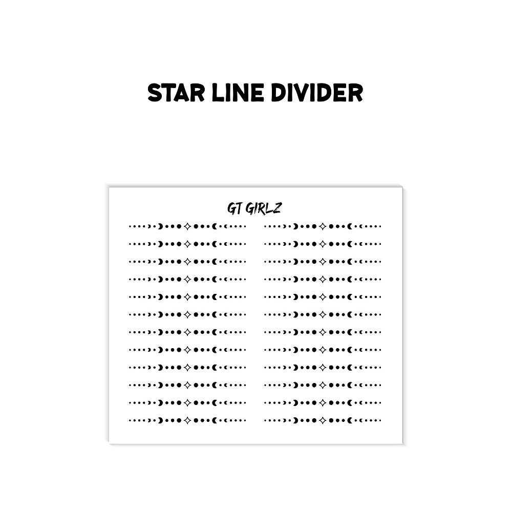Star Line Divider