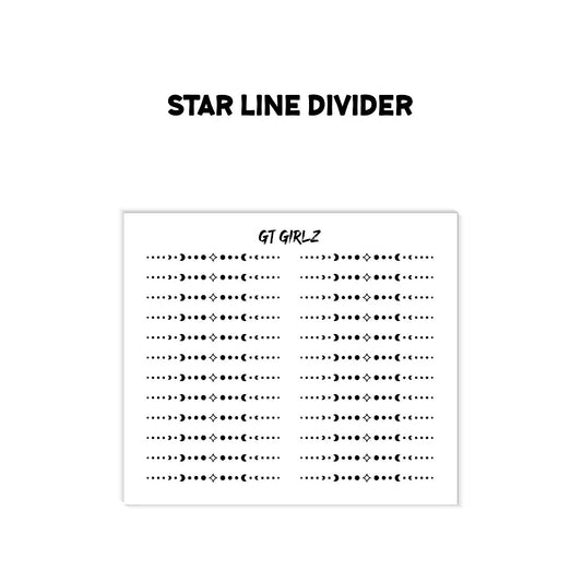 Star Line Divider
