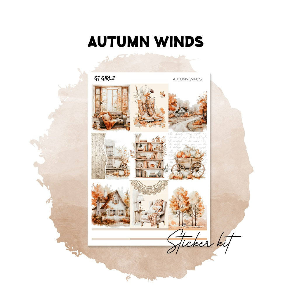 Autumn Winds Sticker Kit
