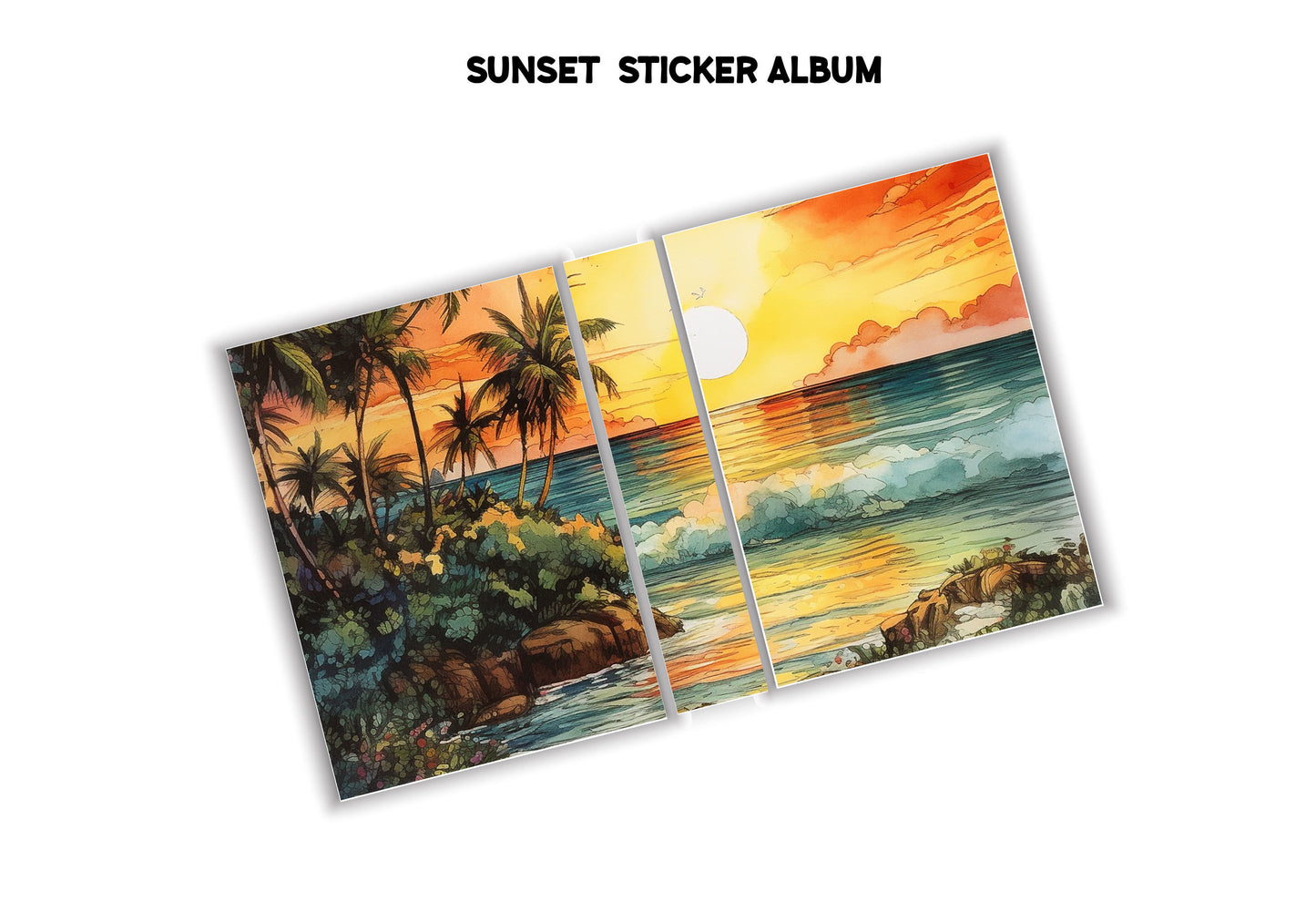 Sunset Sticker Album