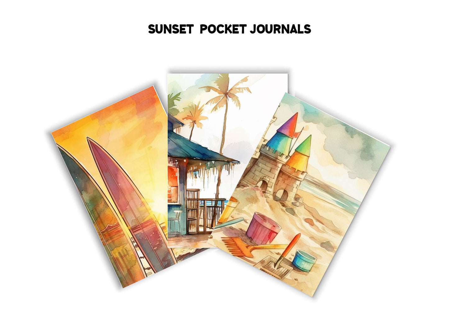 Sunset Pocket Journals