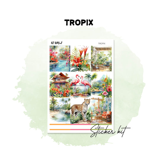 Tropix Sticker Kit