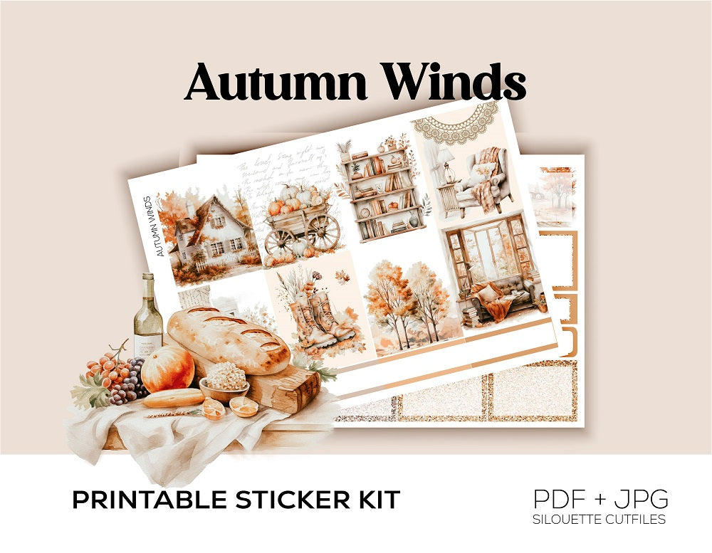 Autumn Winds Weekly Printable