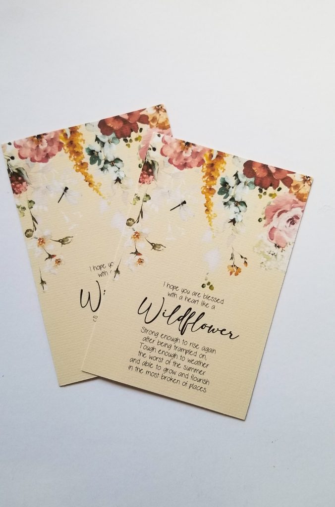 Wildflower Stationery Box