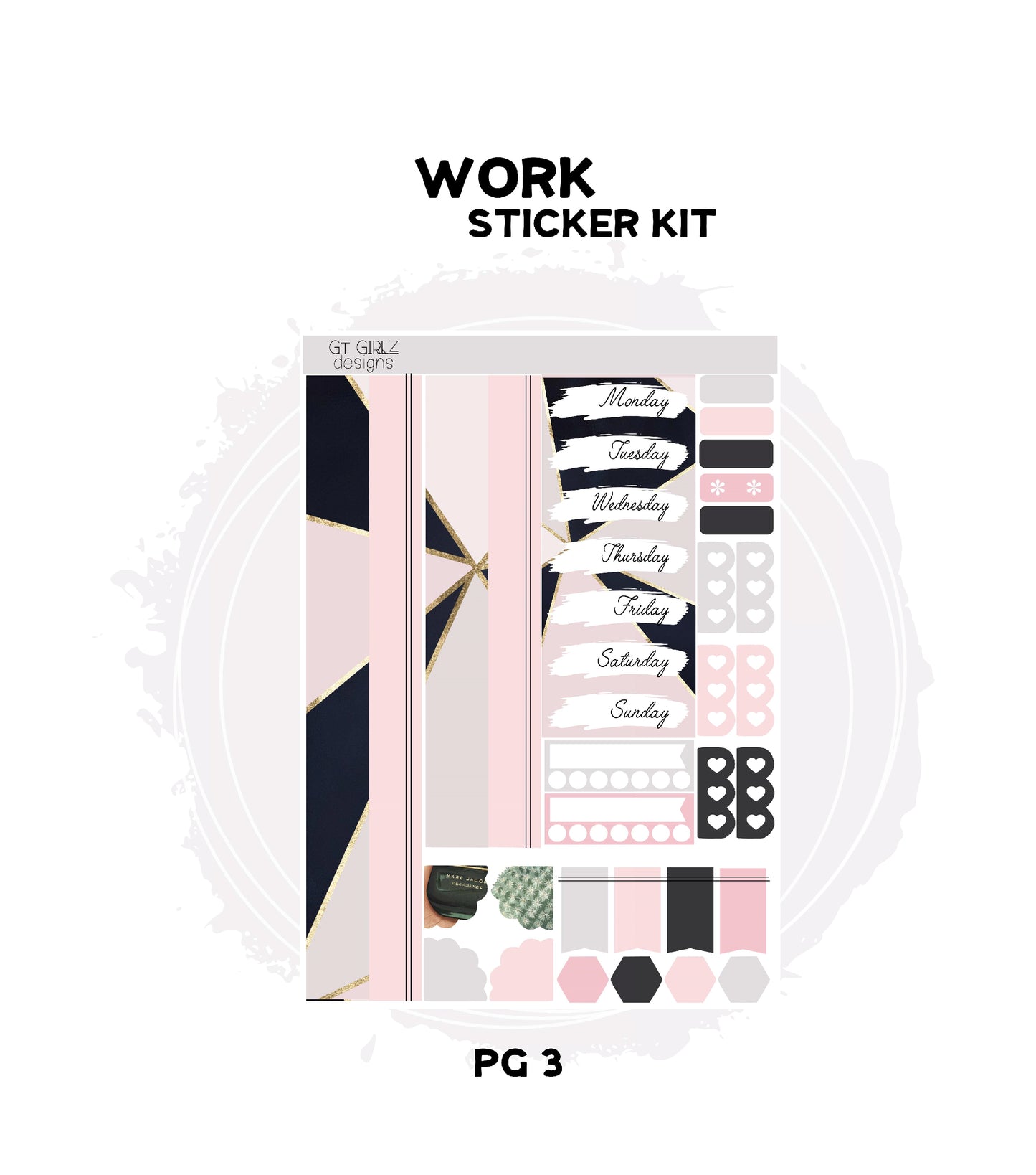 Work Sticker Kit