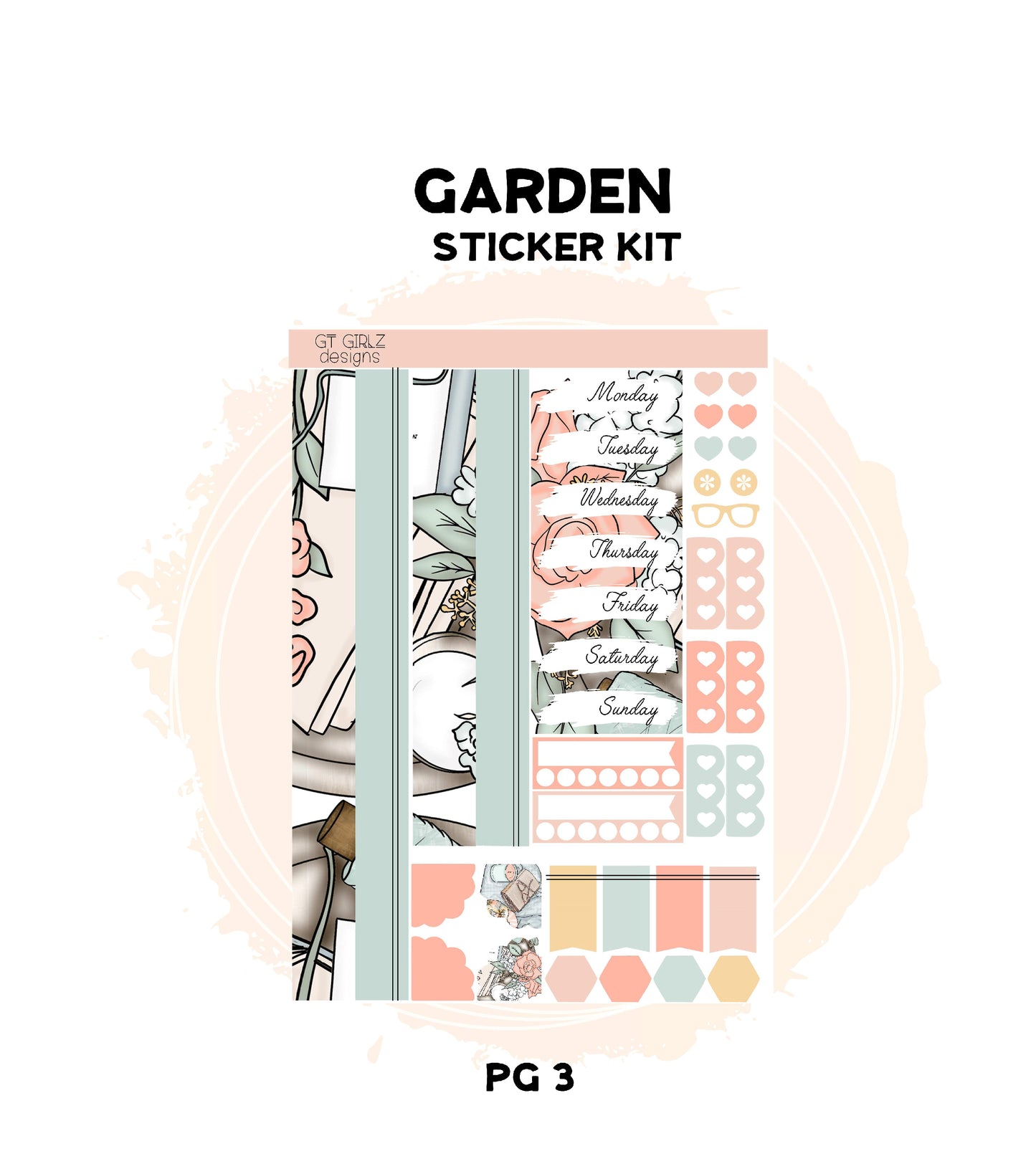 Garden Sticker Kit