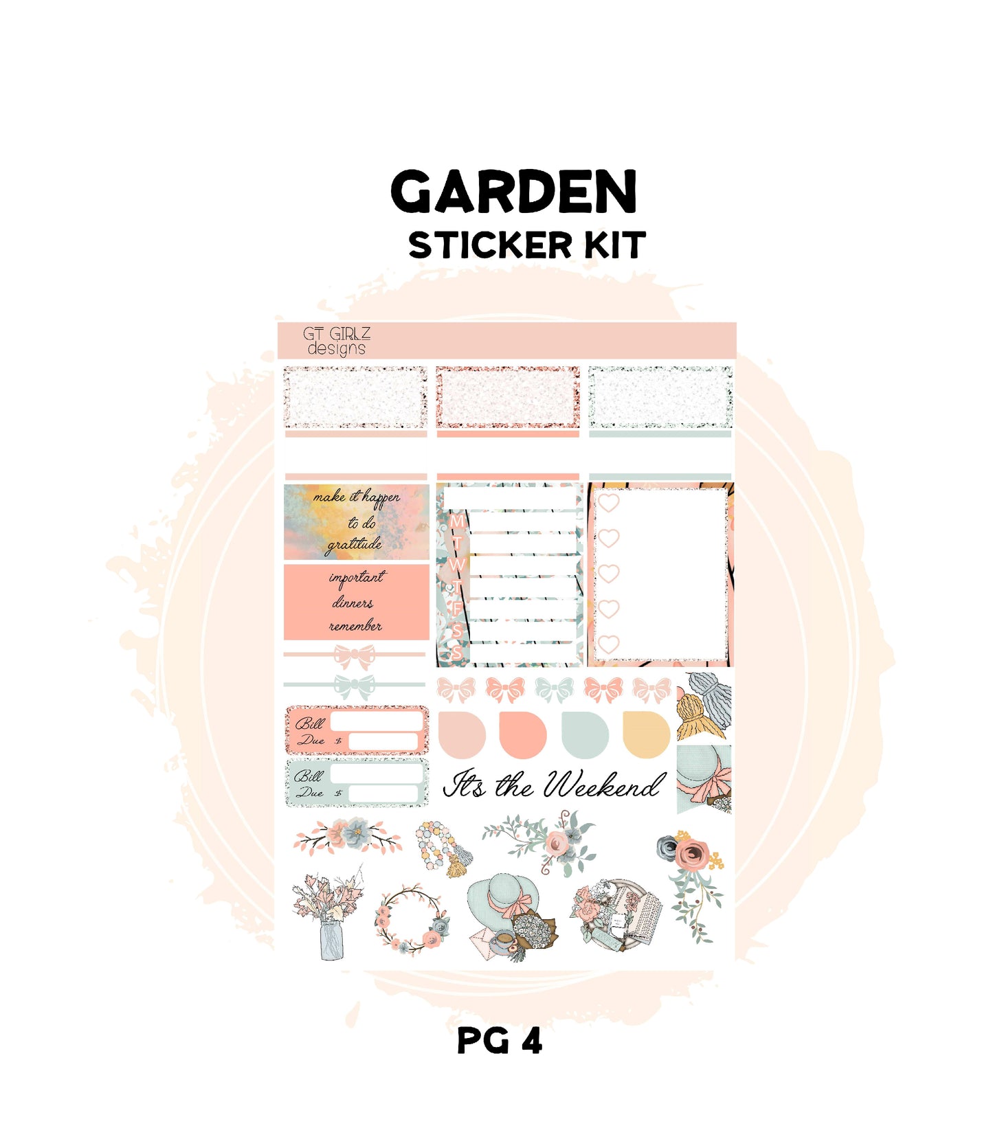 Garden Sticker Kit