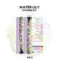 Water Lily Sticker Kit
