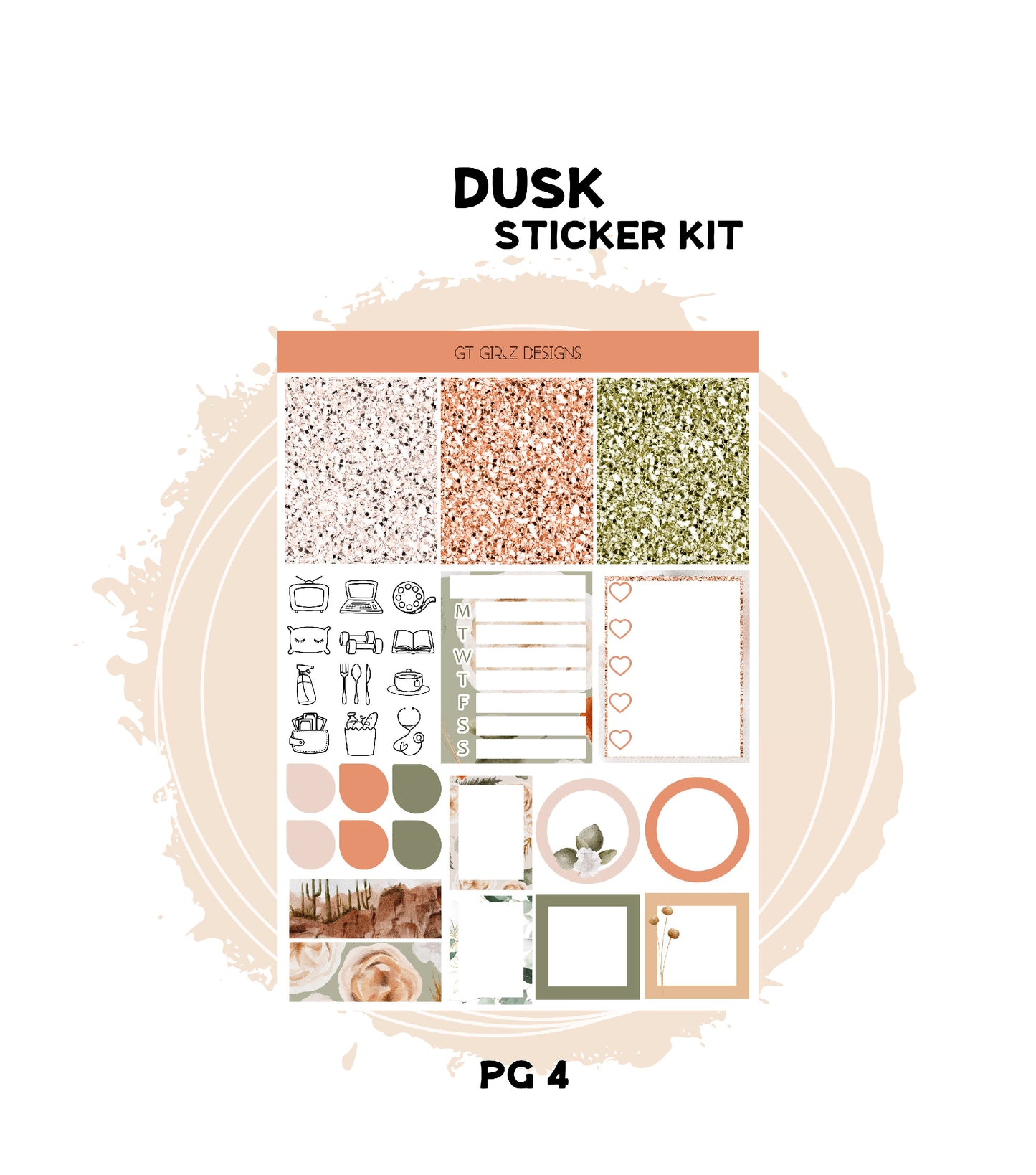 Dusk Sticker Kit