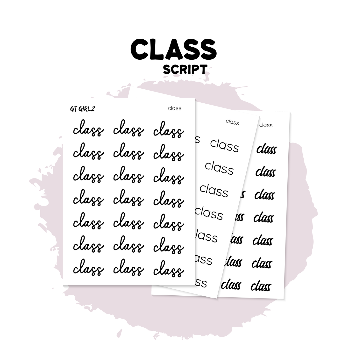 Class Script