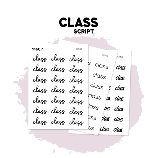 Class Script