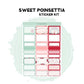 Sweet Pointsettia Sticker Kit