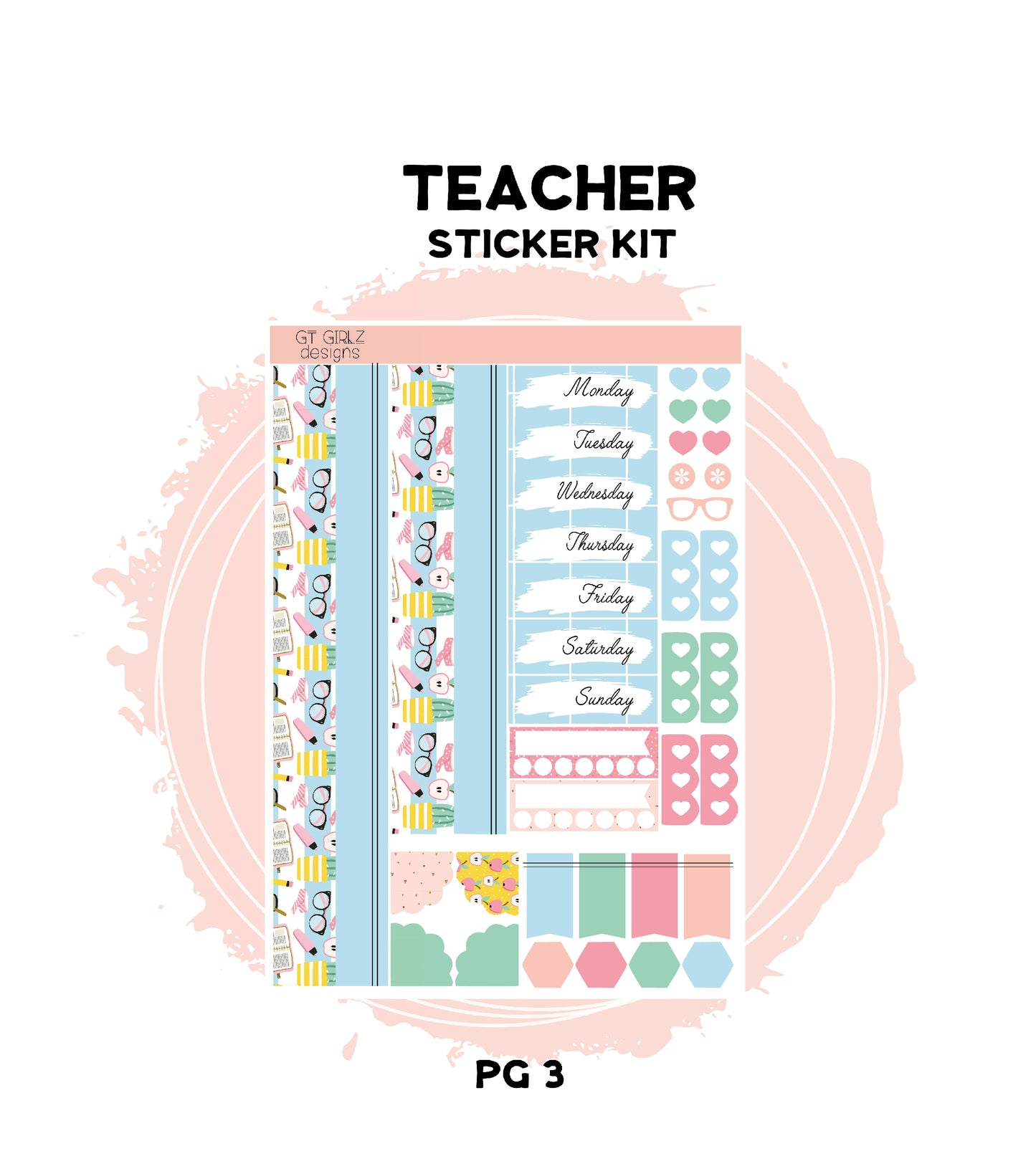 Teacher Sticker Kit